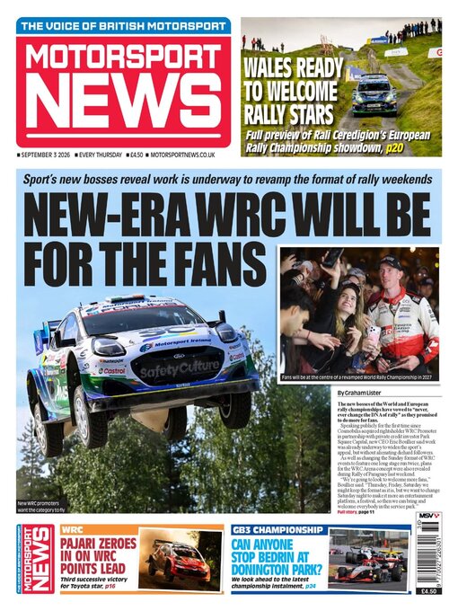 Cover image for Motorsport News